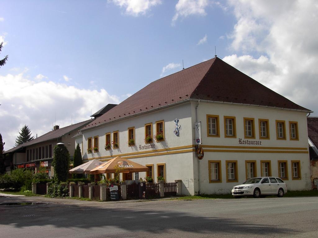 Hotel Pension a restaurace Rudolec Český Rudolec Exterior foto