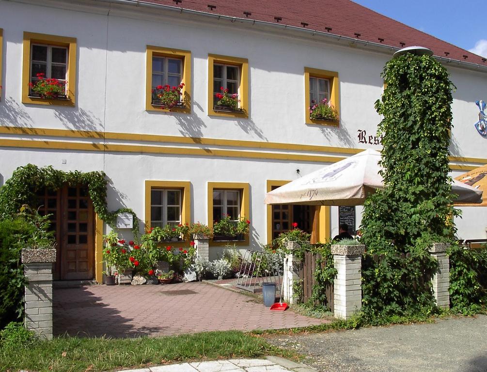 Hotel Pension a restaurace Rudolec Český Rudolec Exterior foto